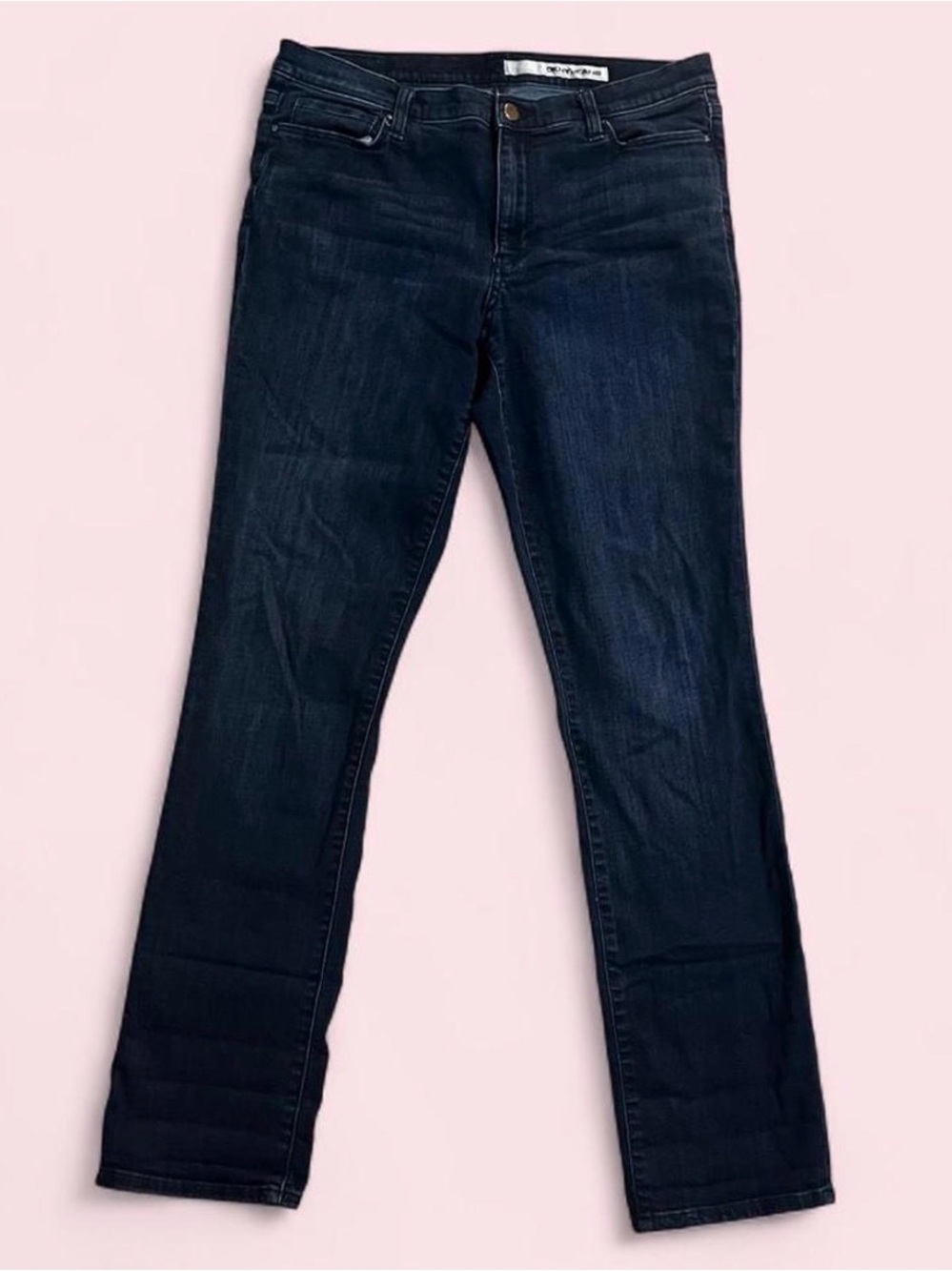 DKNY Dark Indigo Straight Leg Jeans 10x32